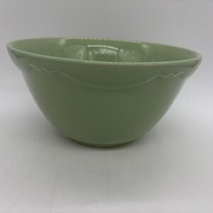 Gail Pittman Sage Green Stoneware Hospitality Mixing Serving Bowl 9.25" x 4.75"